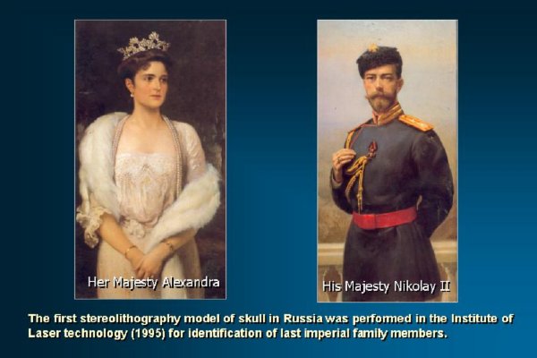 Портреты НиколаяII и царицы Александры