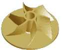 Компьютерная модель турбинки